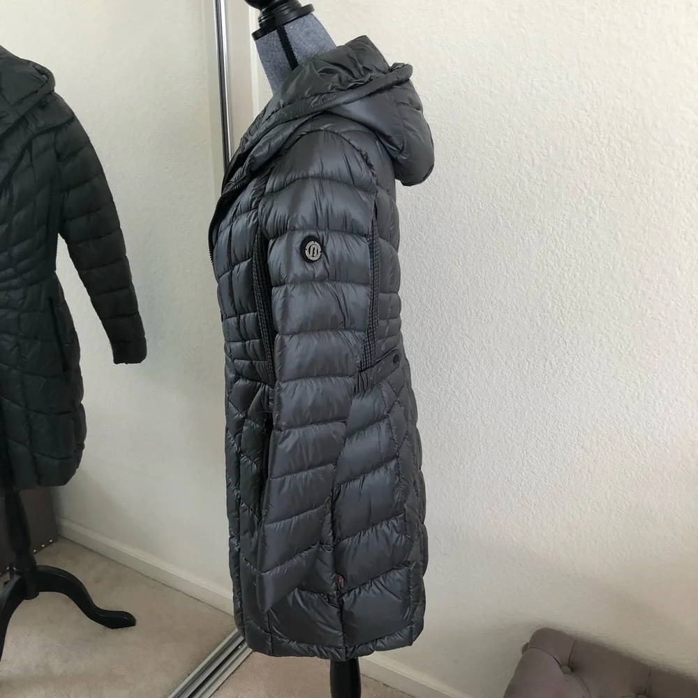 Bernardo Double Puffer Quilted Walker Coat - Picture 4 of 15